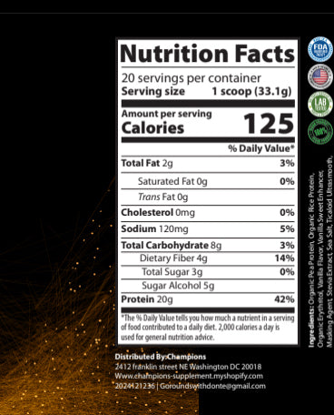 Plant Protein - Vanilla