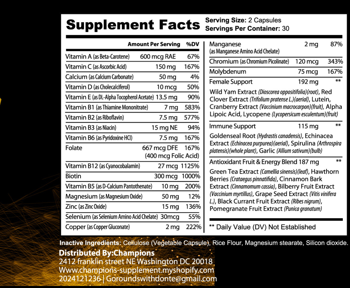 Multivitamin - Women