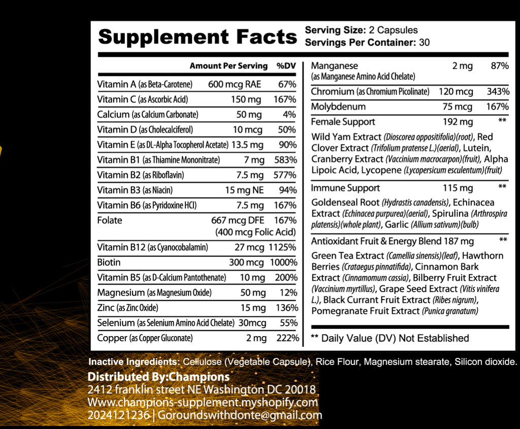 Multivitamin - Women
