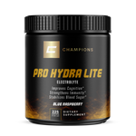 Load image into Gallery viewer, Champions Supplements ProHydraLite Electrolytes Blue Raspberry Flavor, 225g, 30 Servings, Serving Size 7.5g, 600mg Sodium
