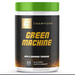 Load image into Gallery viewer, Champions Supplements Green Machine Super Greens Apple Cinnamon Turnover Flavor, 273g, 30 Servings, Serving Size 9.1g, 40 Calories, Zero Added Sugar
